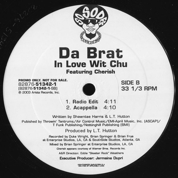 Da Brat - In Love Wit Chu | Arista (82876 51342-1) - 2