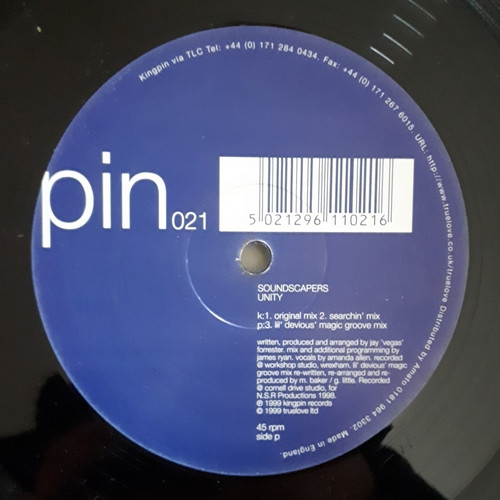 Soundscapers - Unity | Kingpin (pin021)