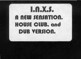 INXS - A New Sensation | Not On Label (INX 1)