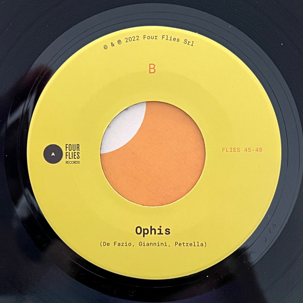 Psyché - Cumbia Mahàre / Ophis | Four Flies Records (FLIES 45-48) - 4