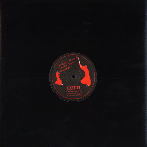 Cotti / King Soly - The Search / Takeover | Soul Jazz Records (SJR 179-12)