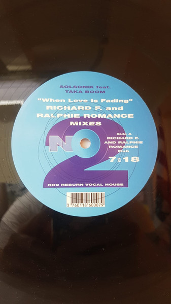 Solsonik - When Love Is Fading | NO2 (NO2 TI 007) - 4