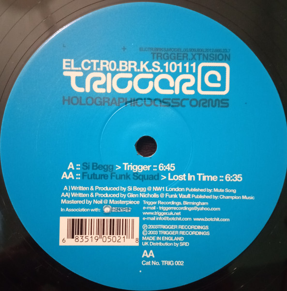 Si Begg / Future Funk Squad - Trigger / Lost In Time | Trigger (TRIG 002) - 2