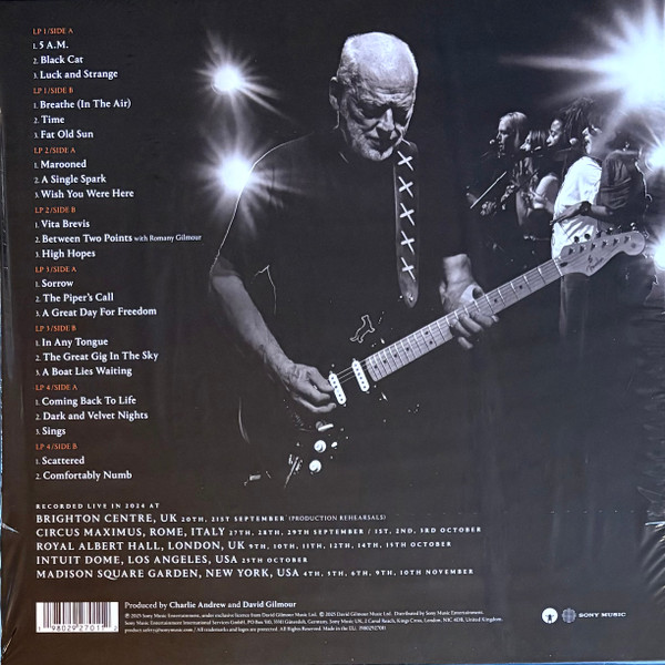 David Gilmour - The Luck And Strange Concerts | Sony Music (19802927011) - 2 David Gilmour - The Luck And Strange Concerts | Sony Music (19802927011) - 2