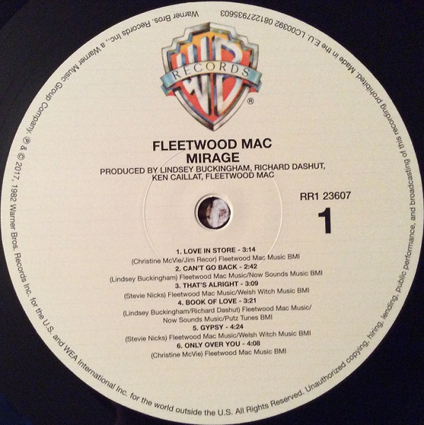 Fleetwood Mac - Mirage | Warner Bros. Records (081227935603) - 3
