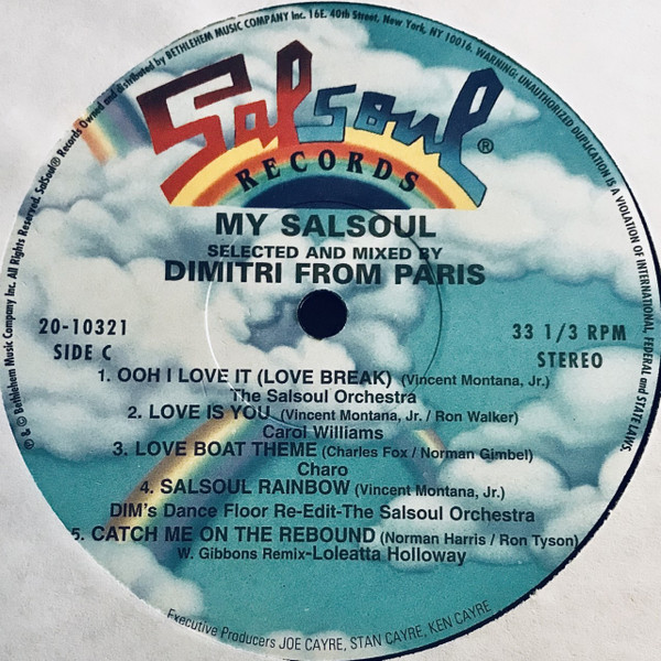 Dimitri From Paris - My Salsoul (Disco Classics) | Salsoul Records (20-1032-1) - 2