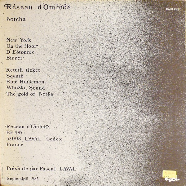 Réseau D'Ombres - Sotcha | Kool (CATC 1001) - 2