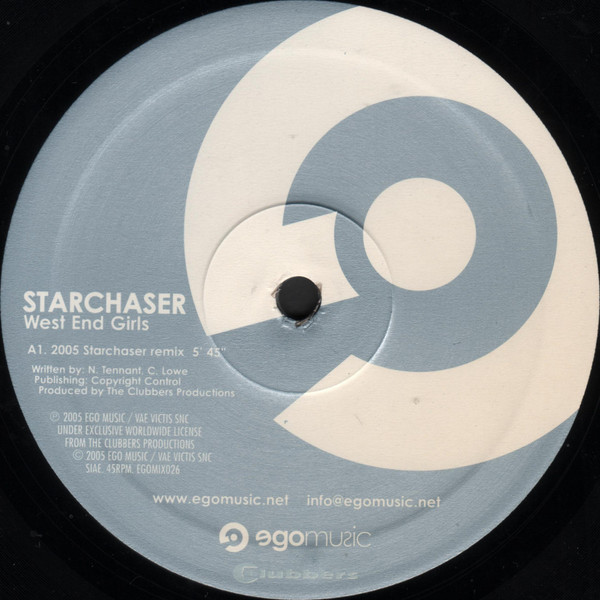 Starchaser - West End Girls | Ego Music (EGO MIX 026) - 2