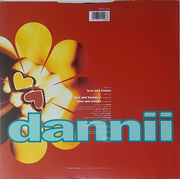 Dannii Minogue - Love And Kisses | MCA Records (MCST 1529) - main
