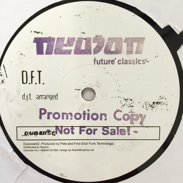 D.F.T. - Arranged | Dubwise (DUBWISE02)