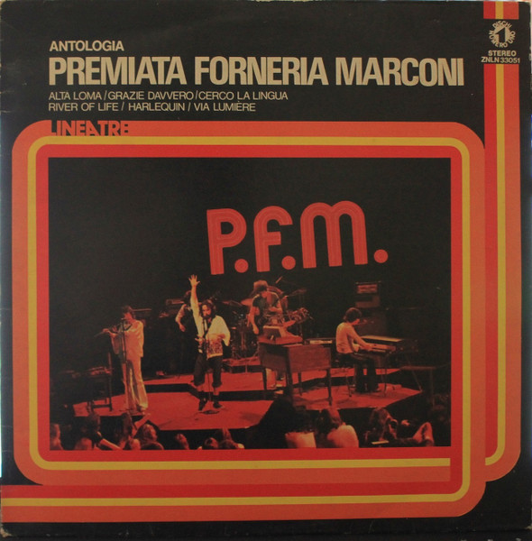 Premiata Forneria Marconi - Antologia | Numero Uno (ZNLN 33051) - main