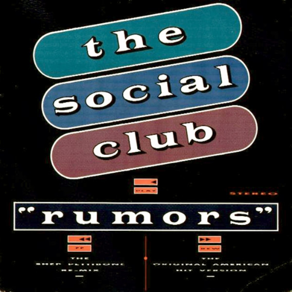 The Social Club - Rumors | Cooltempo (COOLX 133)