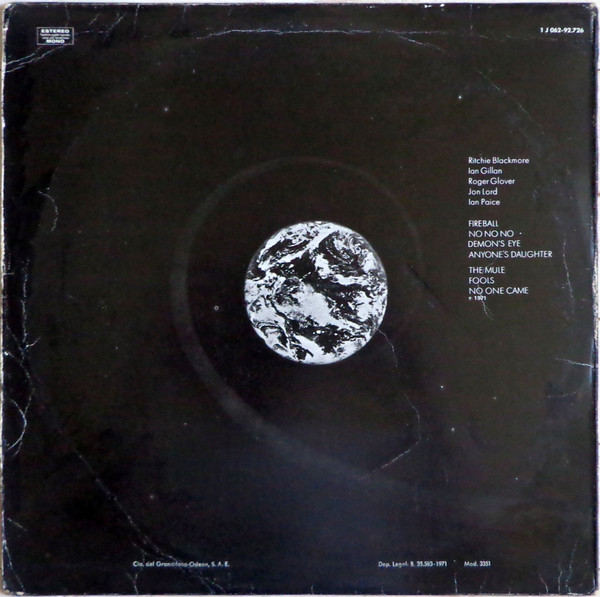 Deep Purple - Fireball | Harvest (1 J 062-92.726) - 2 Deep Purple - Fireball | Harvest (1 J 062-92.726) - 2