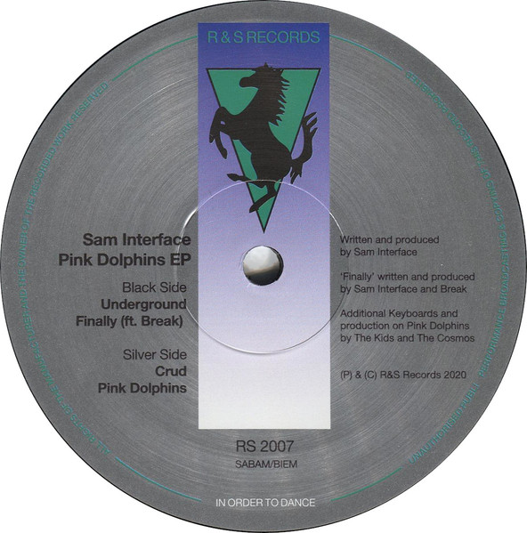 Sam Interface - Pink Dolphins EP | R & S Records (RS 2007) - main