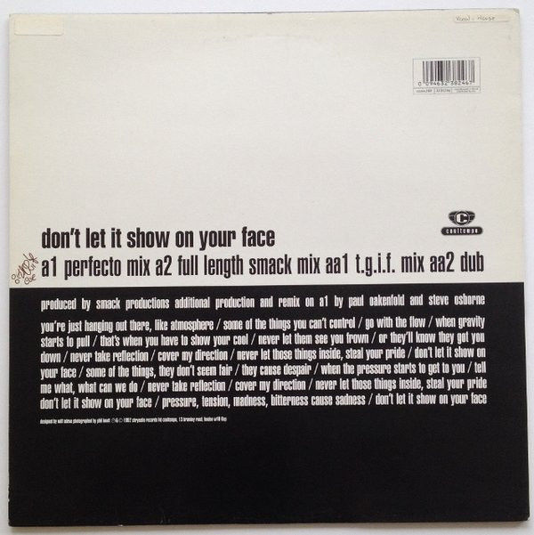 Adeva - Don't Let It Show On Your Face | Cooltempo (COOLX248) - 2 Adeva - Don't Let It Show On Your Face | Cooltempo (COOLX248) - 2