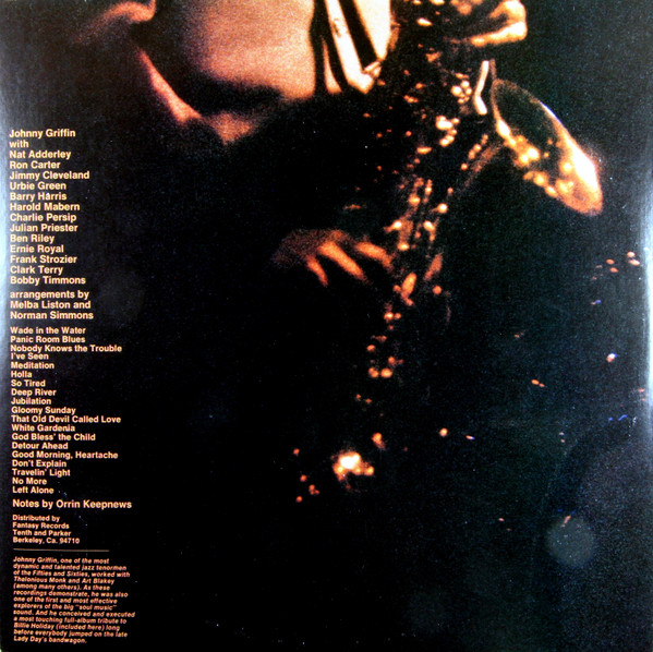 Johnny Griffin - Big Soul | Milestone (M-47014) - 2