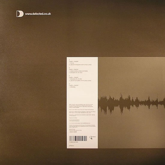 Choo Choo Project - Hazin' + Phazin' | Defected (DFTD010) - 2