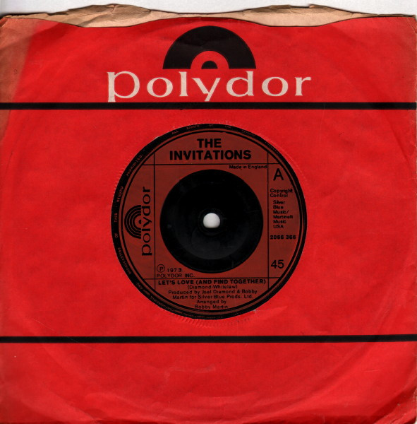 The Invitations - Let's Love (And Find Together) / Love Has To Grow | Polydor (2066 366) - main