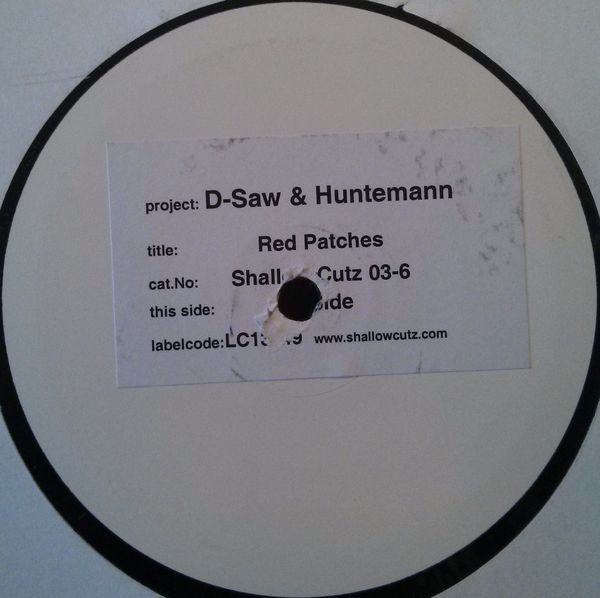D-Saw & Huntemann - Red Patches | Shallow Cutz (Shallow Cutz 03-6)