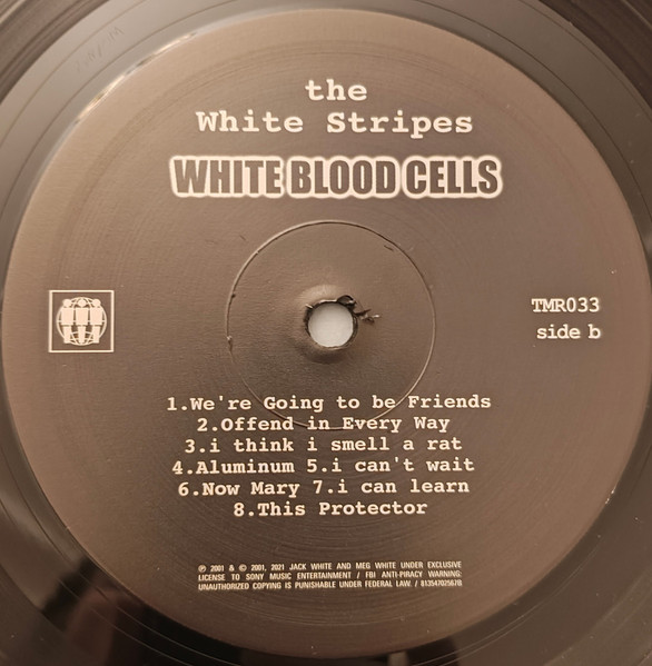 The White Stripes - White Blood Cells [Vinyl] | Third Man Records (TMR033) - 4