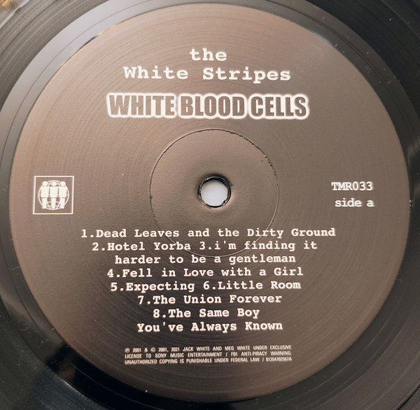 The White Stripes - White Blood Cells [Vinyl] | Third Man Records (TMR033) - 3