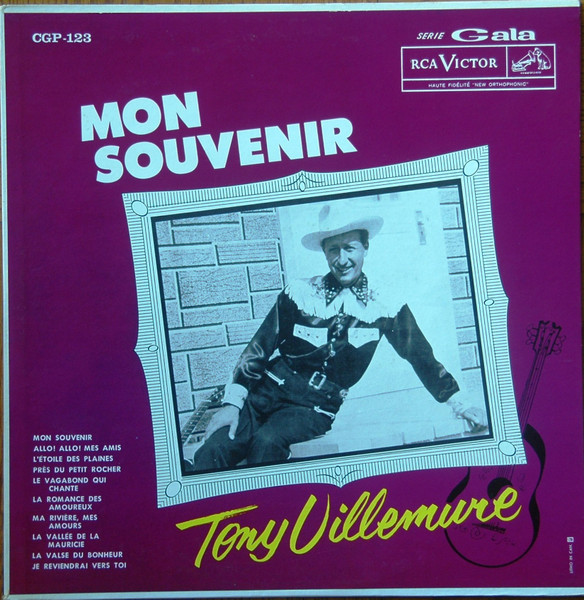 Tony Villemure - Mon Souvenir | RCA Victor (CGP-123)