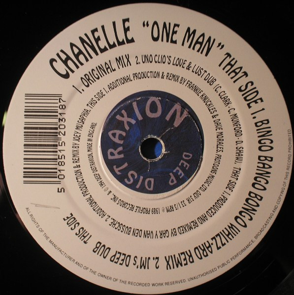 Chanelle - One Man | Deep Distraxion (OILY 31R)