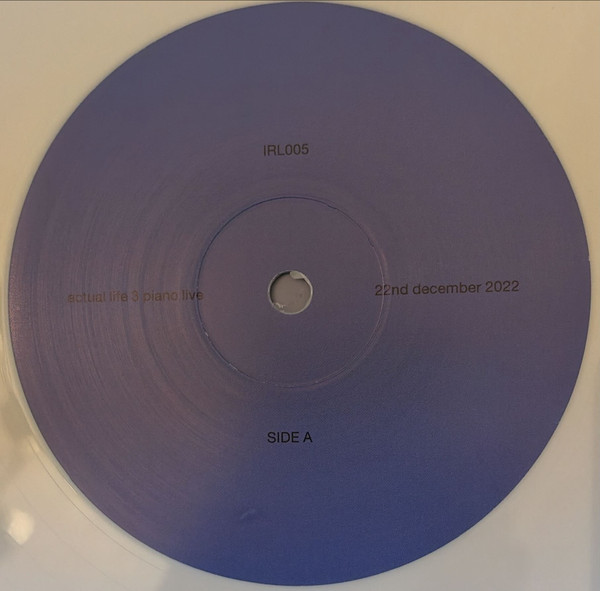 Fred again.. - Actual Life 3 Piano Live 22nd December 2022 | Atlantic (IRL005) - 2