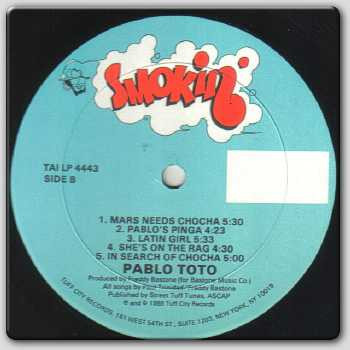 Pablo Toto - Dame Chocha | Smokin' (TAI LP 4443) - 3