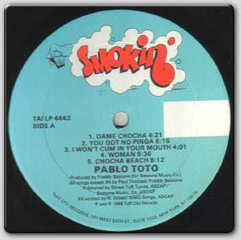 Pablo Toto - Dame Chocha | Smokin' (TAI LP 4443) - 2