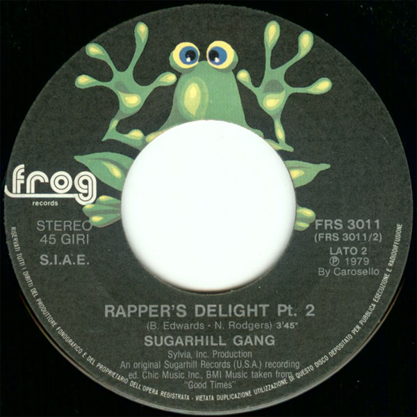 Sugarhill Gang - Rapper's Delight | Frog Records (FRS 3011) - 4