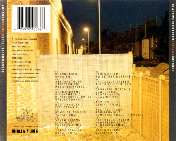 Various - Black Whole Styles | Big Dada Recordings (BDCD007) - 2