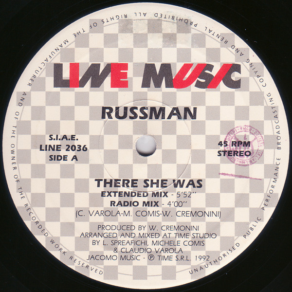 Russman - There She Was | Line Music (LINE 2036)