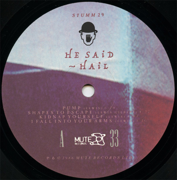 He Said - Hail | Mute (STUMM 29) - 3