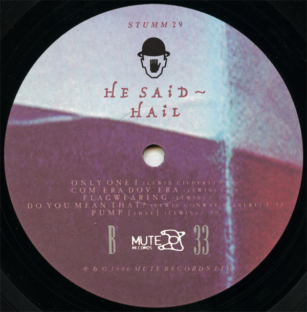 He Said - Hail | Mute (STUMM 29) - 4