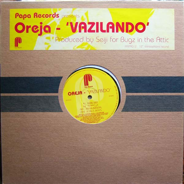 Oreja - Vazilando | Papa Records (PAPA 012) - main