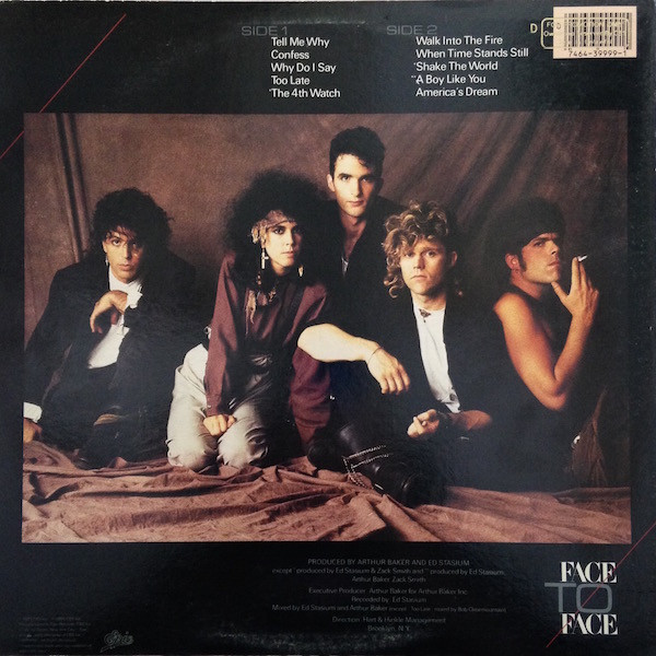 Face To Face - Confrontation | Epic (BFE 39999) - 2