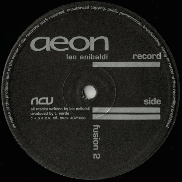 Leo Anibaldi - Aeon | ACV (ACV 1038) - 2