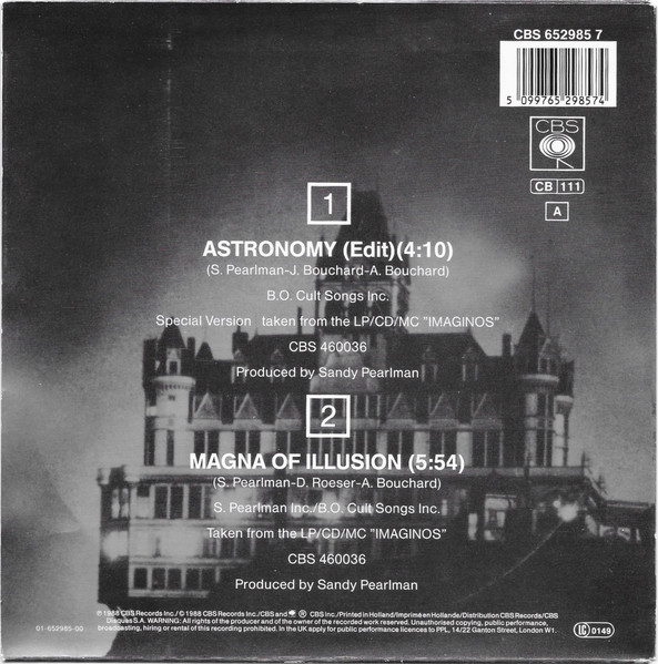 Blue Öyster Cult - Astronomy | CBS (652985 7) - 2