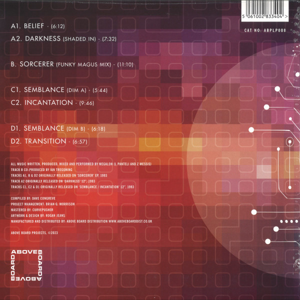 Megalon - Collected EP's - Volume 1 | Above Board Projects (ABPLP008) - main