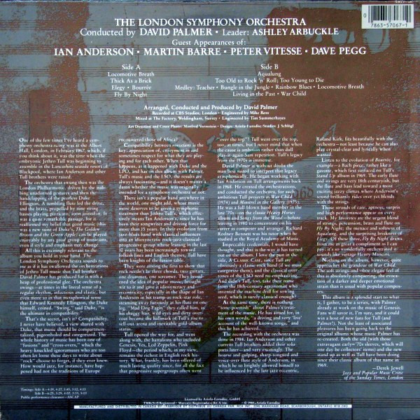 London Symphony Orchestra Featuring Ian Anderson - A Classic Case (The London Symphony Orchestra Plays The Music Of Jethro Tull Featuring Ian Anderson) | RCA Red Seal (XRL1-7067) - 2 London Symphony Orchestra Featuring Ian Anderson - A Classic Case (The London Symphony Orchestra Plays The Music Of Jethro Tull Featuring Ian Anderson) | RCA Red Seal (XRL1-7067) - 2