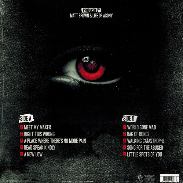 Life Of Agony - A Place Where There's No More Pain | Napalm Records (NPR 659 VINYL) - 2