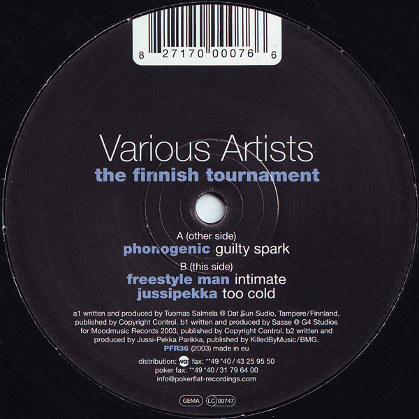 Various - The Finnish Tournament | Poker Flat Recordings (PFR36) Various - The Finnish Tournament | Poker Flat Recordings (PFR36)