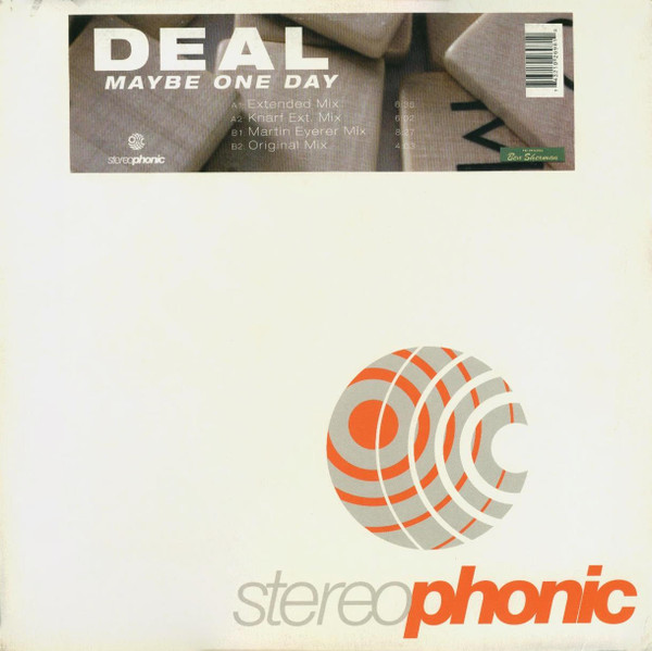 Deal - Maybe One Day | Stereophonic (STEREO 007) - main