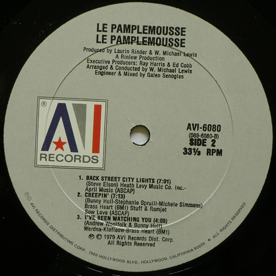 Le Pamplemousse - Planet Of Love / You Can Get Off On The Music | AVI Records (AVI 6080) - 4