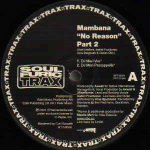 Mambana - No Reason (Part 2) | Soulfuric Trax (SFT0019)