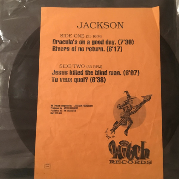 Jackson - Dracula's On A Good Day EP | Witch Records (WIT 001) - 4 Jackson - Dracula's On A Good Day EP | Witch Records (WIT 001) - 4