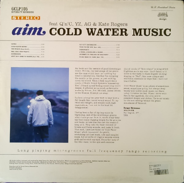 Aim - Cold Water Music | Grand Central Records (GCLP 105) - 2