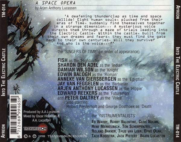 Ayreon - Into The Electric Castle (A Space Opera) | Transmission Records (TM-014) - 2