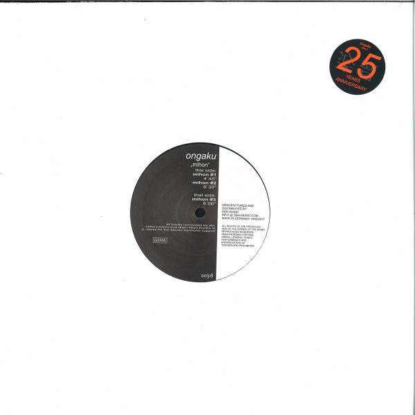 Ongaku - Mihon | Only One Music (only8)